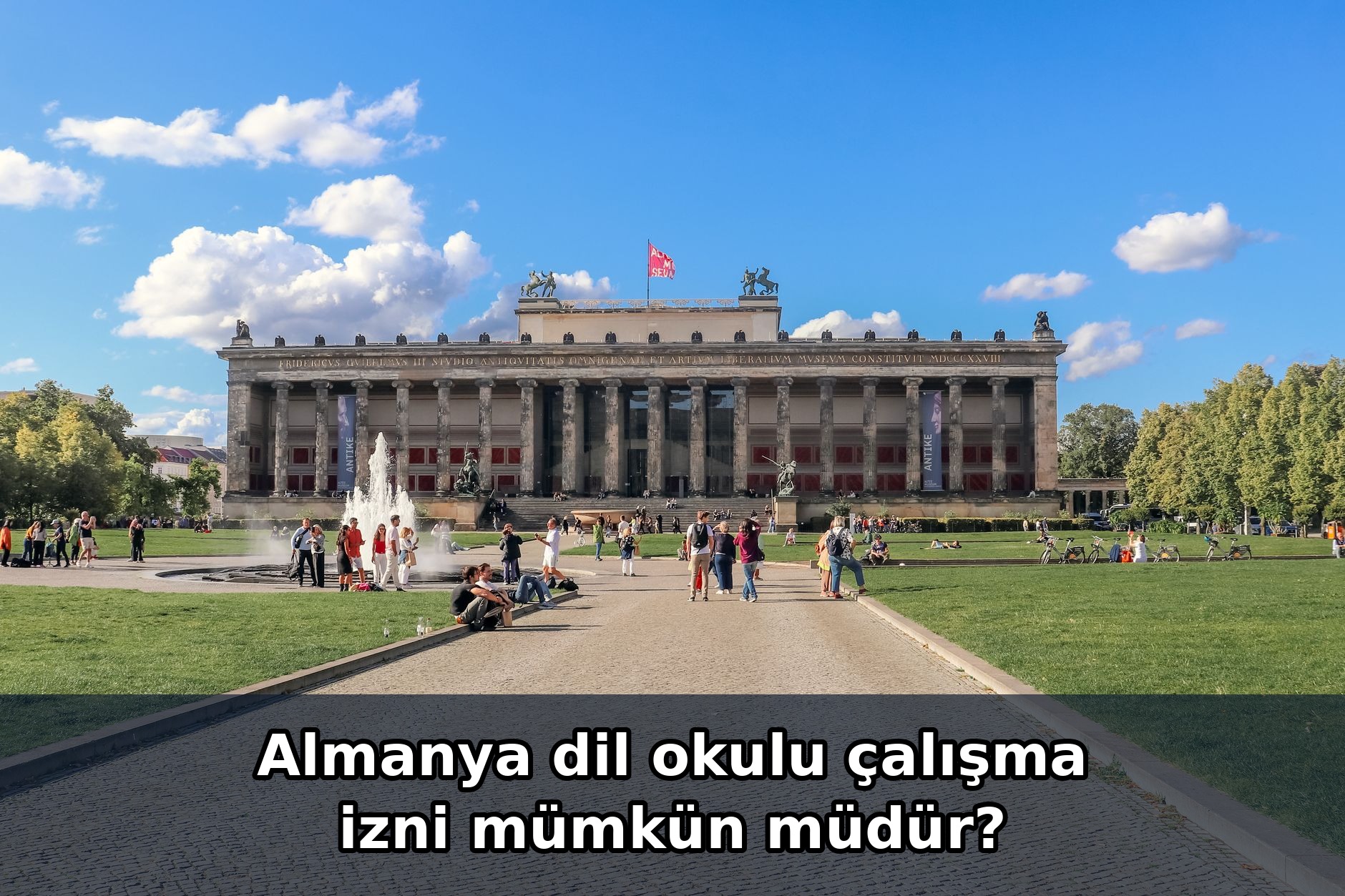 Almanya dil okulu çalışma izni mümkün müdür?